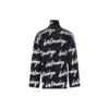 Suéter de jersey de cuello alto con logotipo garabateado «Negro» 625927T31801070