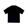 Suéter de manga corta con estampado multilingüe para hombre, negro 612966TJVI32771