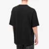 Suéter de manga corta con estampado multilingüe para hombre, negro 612966TJVI32771