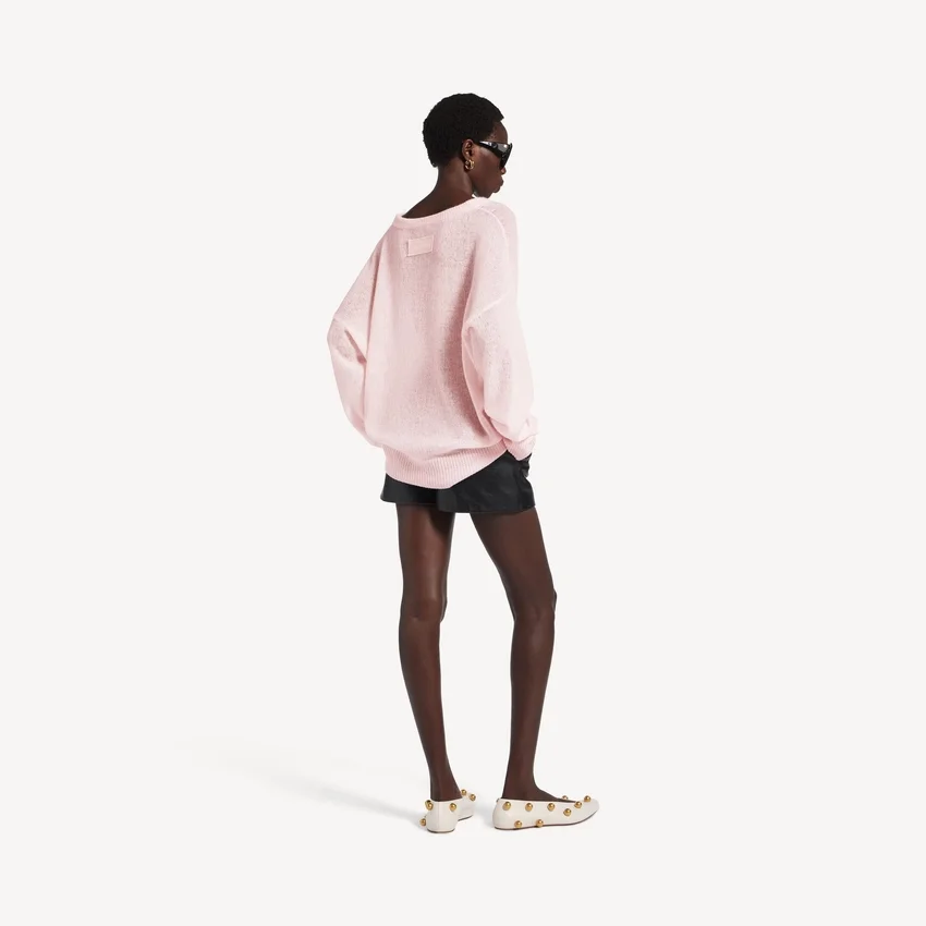 Suéter de mujer en rosa empolvado Suéter de mujer en rosa empolvado