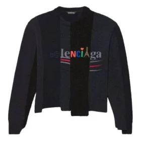Suéter de punto asimétrico reestructurado «Negro» 657334T32011271