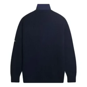 Suéter de punto con efecto trampolín «Navy» 675274T16118065