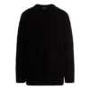 Suéter de punto con logotipo jacquard «Negro» 662728T31661000