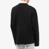 Suéter de punto de cuello redondo «Negro multicolor» 646491T15952771