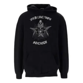Suéter estampado Balenciaga para hombre, negro 570811TJVE91000