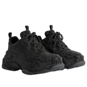 Triple S «Black Rhinestones» 524039W2TST1000