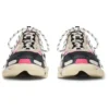 Triple S Mules «Blanco, rosa y negro, doble espuma y malla» 755686W3SM15671