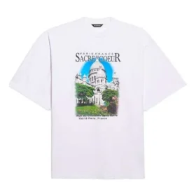 Unisex SS21 Oversized de algodón, blanco 641614TJVH69000