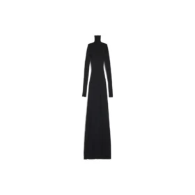 Vestido liso sin costuras «Negro» 788288T52131000