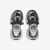 Zapatilla 3XL para mujer en negro/plateado Zapatilla 3XL para mujer en negro/plateado