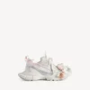Zapatilla con cordones para mujer 3XL en blanco/rosa claro Zapatilla con cordones para mujer 3XL en blanco/rosa claro