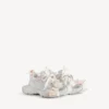 Zapatilla con cordones para mujer 3XL en blanco/rosa claro Zapatilla con cordones para mujer 3XL en blanco/rosa claro