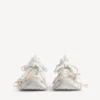 Zapatilla con cordones para mujer 3XL en blanco/rosa claro Zapatilla con cordones para mujer 3XL en blanco/rosa claro