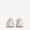 Zapatilla con cordones para mujer 3XL en blanco/rosa claro Zapatilla con cordones para mujer 3XL en blanco/rosa claro