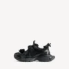 Zapatilla con cordones para mujer 3XL en negro Zapatilla con cordones para mujer 3XL en negro
