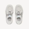 Zapatilla de gamuza para hombre «Hamptons» en blanco roto/negro Zapatilla de gamuza para hombre «Hamptons» en blanco roto/negro