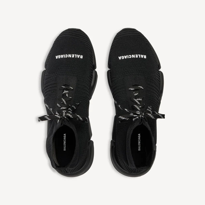 Zapatilla deportiva con cordones Speed 2.0 para mujer en negro Zapatilla deportiva con cordones Speed 2.0 para mujer en negro