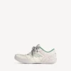 Zapatilla deportiva de hombre «Hamptons» de estilo desgastado medio en beige/verde Zapatilla deportiva de hombre «Hamptons» de estilo desgastado medio en beige/verde