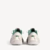 Zapatilla deportiva de hombre «Hamptons» de estilo desgastado medio en beige/verde Zapatilla deportiva de hombre «Hamptons» de estilo desgastado medio en beige/verde