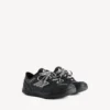 Zapatillas «Hamptons» desgastadas para mujer en negro Zapatillas «Hamptons» desgastadas para mujer en negro