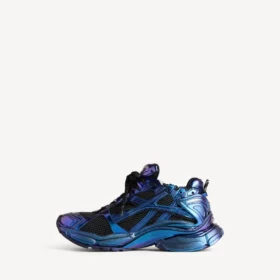 Zapatilla deportiva iridiscente para hombre en azul