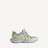 Zapatilla deportiva para hombre de la línea Track en gris/amarillo neón Zapatilla deportiva para hombre de la línea Track en gris/amarillo neón