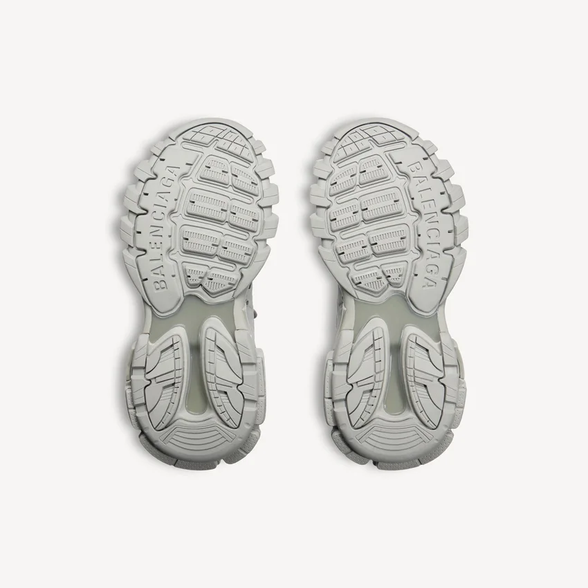 Zapatilla deportiva para hombre de la línea Track en gris/amarillo neón Zapatilla deportiva para hombre de la línea Track en gris/amarillo neón