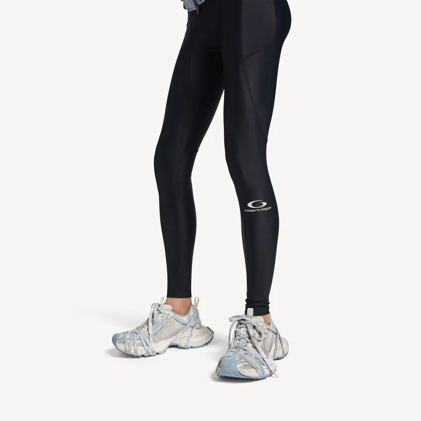 Zapatilla deportiva para mujer 3XL con cordones y logotipo en blanco/blanco roto/azul claro