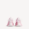Zapatilla deportiva para mujer con logotipo estampado en rosa/blanco Zapatilla deportiva para mujer con logotipo estampado en rosa/blanco