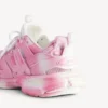 Zapatilla deportiva para mujer con logotipo estampado en rosa/blanco Zapatilla deportiva para mujer con logotipo estampado en rosa/blanco