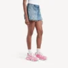 Zapatilla deportiva para mujer con logotipo estampado en rosa/blanco Zapatilla deportiva para mujer con logotipo estampado en rosa/blanco