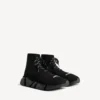 Zapatilla deportiva Speed 2.0 para hombre, con cordones y tejido de punto reciclado, en negro Zapatilla deportiva Speed 2.0 para hombre, con cordones y tejido de punto reciclado, en negro