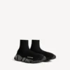 Zapatilla deportiva Speed 2.0 para hombre con suela transparente y tejido de punto reciclado en negro Zapatilla deportiva Speed 2.0 para hombre con suela transparente y tejido de punto reciclado en negro