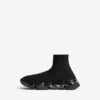 Zapatilla deportiva Speed 2.0 para hombre con suela transparente y tejido de punto reciclado en negro Zapatilla deportiva Speed 2.0 para hombre con suela transparente y tejido de punto reciclado en negro