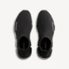 Zapatilla deportiva Speed 2.0 para hombre con suela transparente y tejido de punto reciclado en negro Zapatilla deportiva Speed 2.0 para hombre con suela transparente y tejido de punto reciclado en negro