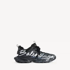 Zapatilla deportiva Track Signature para hombre en negro/blanco