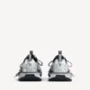 Zapatilla para hombre 3XL con logotipo dividido en blanco/azul marino/gris Zapatilla para hombre 3XL con logotipo dividido en blanco/azul marino/gris