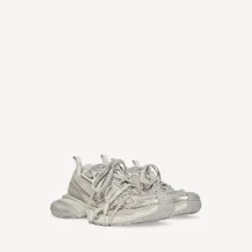 Zapatilla 3XL para mujer en beige claro