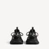 Zapatilla para hombre talla 3XL con dijes en negro/plateado Zapatilla para hombre talla 3XL con dijes en negro/plateado