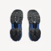 Zapatilla Runner de malla degradada para hombre en negro/azul/gris