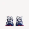 Zapatilla Runner para hombre con degradado en azul marino/rojo/gris