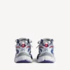 Zapatilla Runner para hombre con degradado en azul marino/rojo/gris
