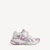 Zapatilla Runner para mujer con purpurina en blanco/lila/rosa Zapatilla Runner para mujer con purpurina en blanco/lila/rosa