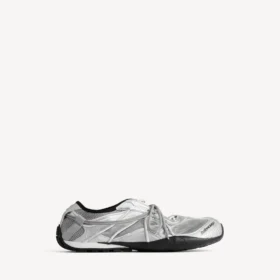 Zapatilla sin cordones Radar para mujer en gris/negro/blanco