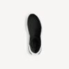 Zapatilla Speed 2.0 de punto reciclado para mujer con suela bicolor en negro/blanco Zapatilla Speed 2.0 de punto reciclado para mujer con suela bicolor en negro/blanco