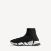 Zapatilla Speed 2.0 de punto reciclado para mujer en negro/plateado Zapatilla Speed 2.0 de punto reciclado para mujer en negro/plateado