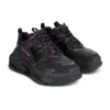 Zapatilla Triple S «All Over Logo – Negro Rosa» 524039W2FA11050