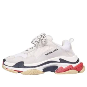 Zapatilla Triple S «Blanco, Negro, Rojo» 533882W09E19000