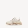 Zapatilla Triple S de suela transparente para hombre en blanco