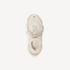 Zapatilla Triple S de suela transparente para hombre en blanco